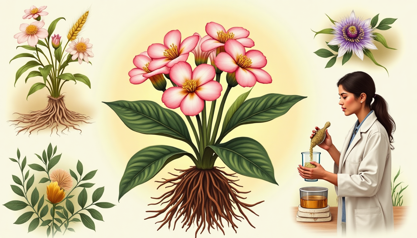 Madagascar periwinkle and indole alkaloids