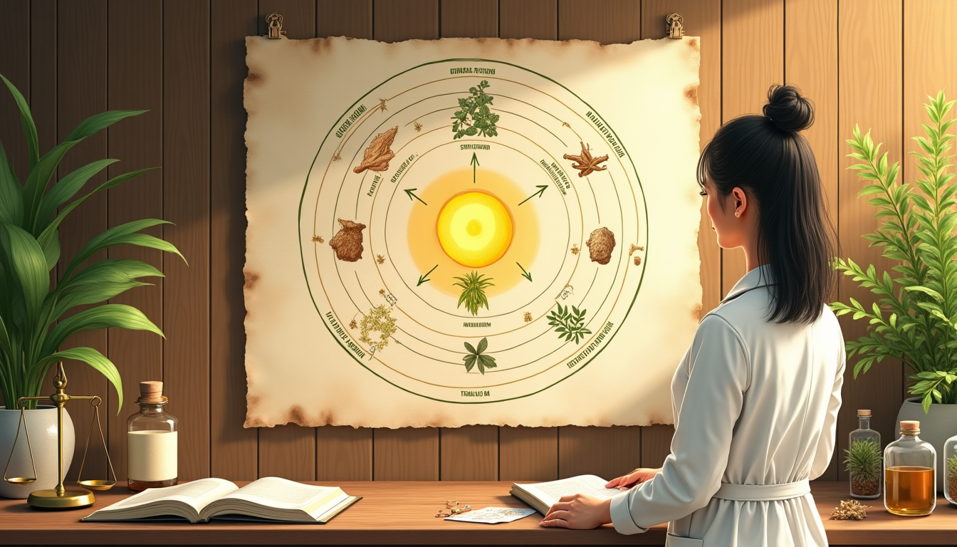 แบบจำลองการแพทย์สมุนไพรแบบองค์รวม — 5 ขั้นตอนการเลือกยา