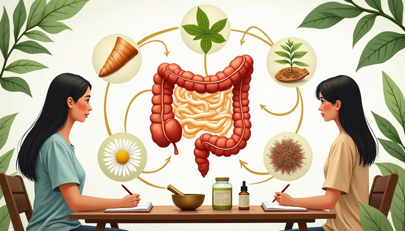 สมุนไพรรักษาโรคลำไส้ใหญ่ — IBS ลำไส้อักเสบ ถุงผนังลำไส้