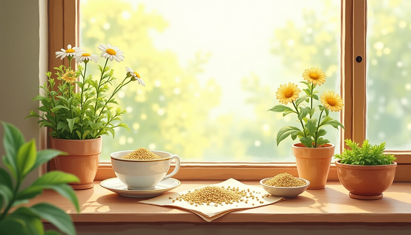 สมุนไพรบำบัดสำหรับเด็ก