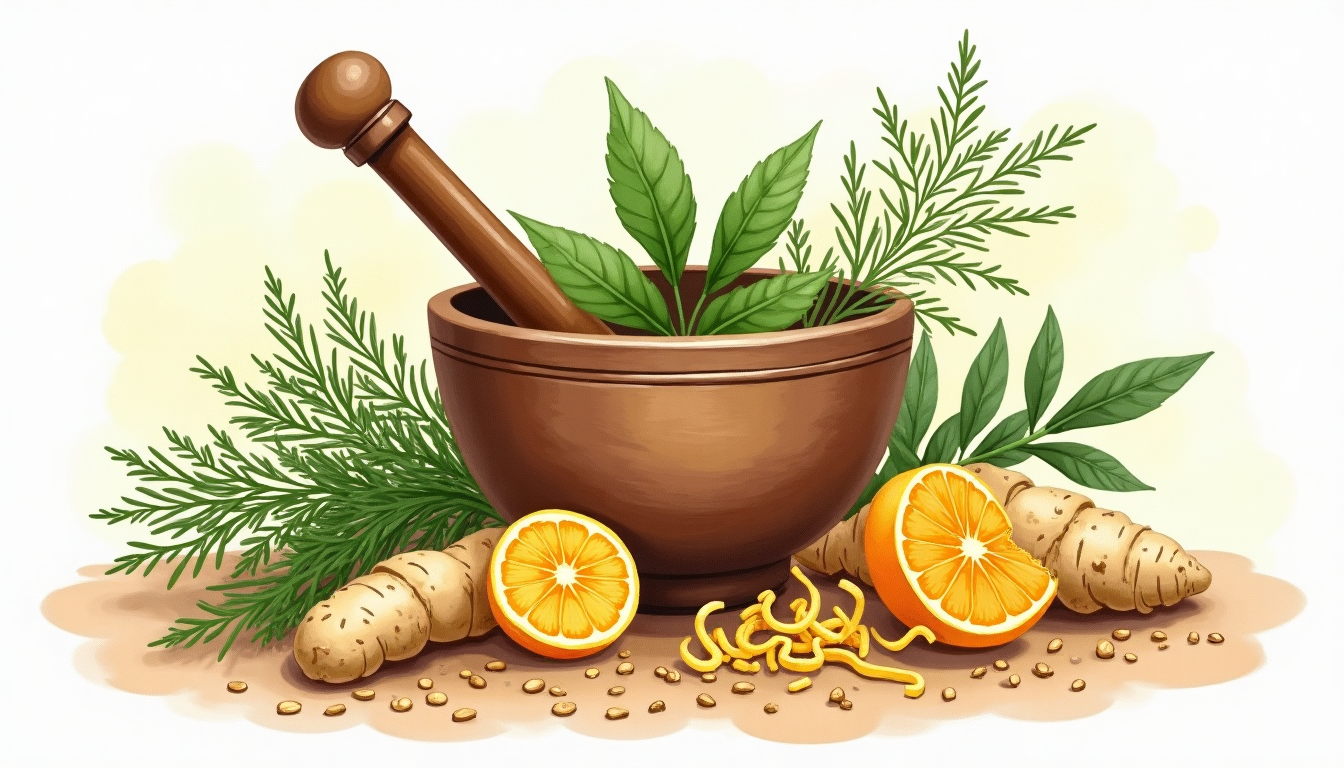 สมุนไพรย่อยอาหารสำหรับเด็ก