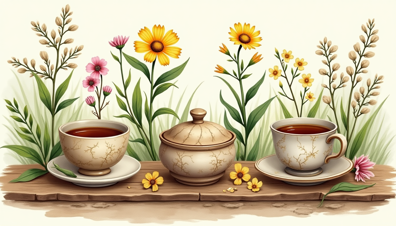 สมุนไพรฝาดสมานและสมุนไพรขม